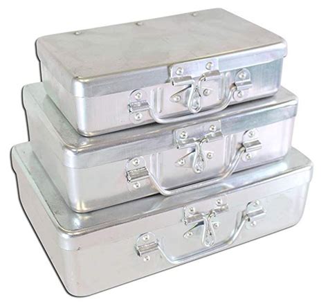 metal box from intec medium size 5 containers|Amazon.com: Metal .